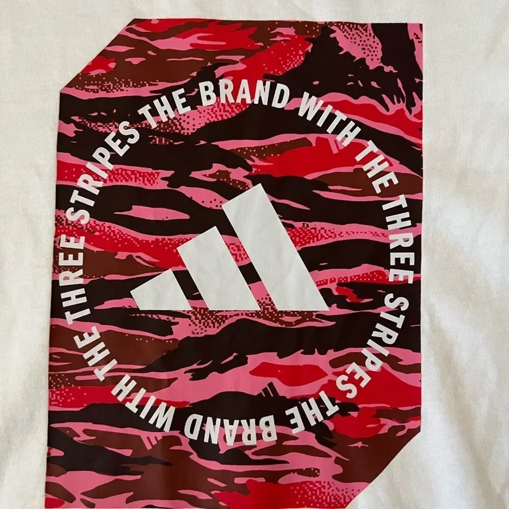 Adidas Camo Box T-Shirt- Size XL - Picture 3 of 8